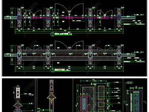 精品中式風格牌坊景觀CAD施工圖設計與專業(yè)服務